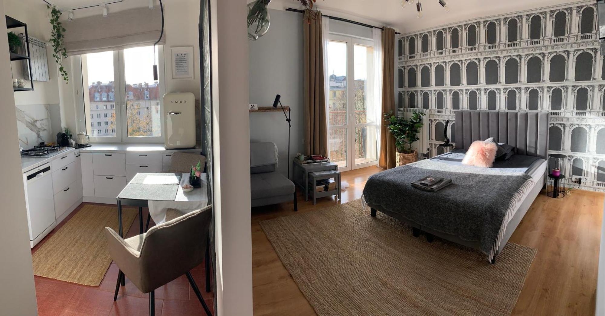 Sloneczny Apartament Koszykowy! Варшава Екстер'єр фото